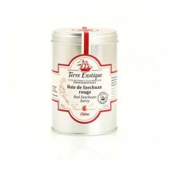 Meilleure vente ❤️ Baies de Szechuan Rouge 65 g Terre Exotique ❤️