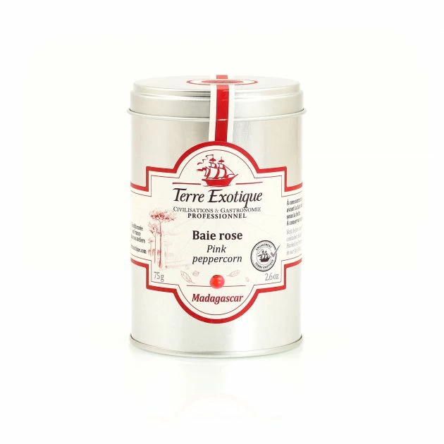 Baies Roses 75 g Terre Exotique Bon marché ???? Baies Roses 75 g Terre Exotique ???? -Huilerie Gid Shop baies roses 75 g terre