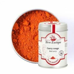 Budget 💯 Curry Rouge 60 g Terre Exotique 🎉