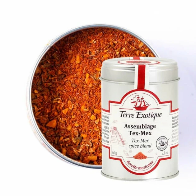 Épices Tex Mex 60 g Terre Exotique Tout neuf ???? Épices Tex Mex 60 g Terre Exotique ???? -Huilerie Gid Shop epices tex mex 60 g terre