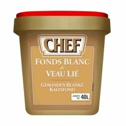 Vente flash 👏 Fonds blanc de veau lié 40L 800g 🔥