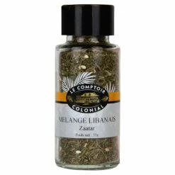 Vente flash 👏 Mélange Épices Libanais Zaatar 35 g Le Comptoir Colonial 🎁