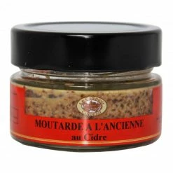 Grosses soldes 🎉 Moutarde à l'Ancienne au Cidre 100 g Le Comptoir Colonial ⭐