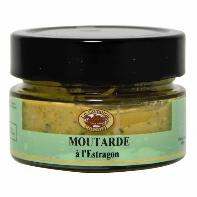Moutarde à l'Estragon 100 g Le Comptoir Colonial Offres ???? Moutarde à l'Estragon 100 g Le Comptoir Colonial ???? -Huilerie Gid Shop moutarde a l estragon 100 g le comptoir colonial