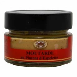 Remise ✔️ Moutarde au Piment d'Espelette 100 g Le Comptoir Colonial 🔔
