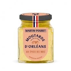 Vente flash ⭐ Moutarde d'Orléans aux Epices des Indes 95g Martin Pouret 🔥