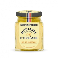 De gros ✨ Moutarde d'Orléans Miel et Chardonnay 95g Martin Pouret 😍