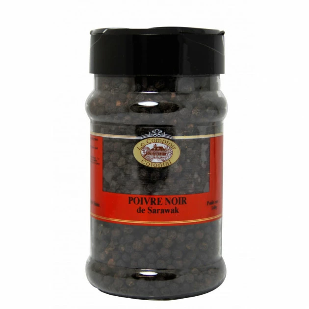 Poivre Noir du Sarawak 140 g Le Comptoir Colonial Offres ???? Poivre Noir du Sarawak 140 g Le Comptoir Colonial ???? -Huilerie Gid Shop poivre noir du sarawak 140 g le comptoir colonial