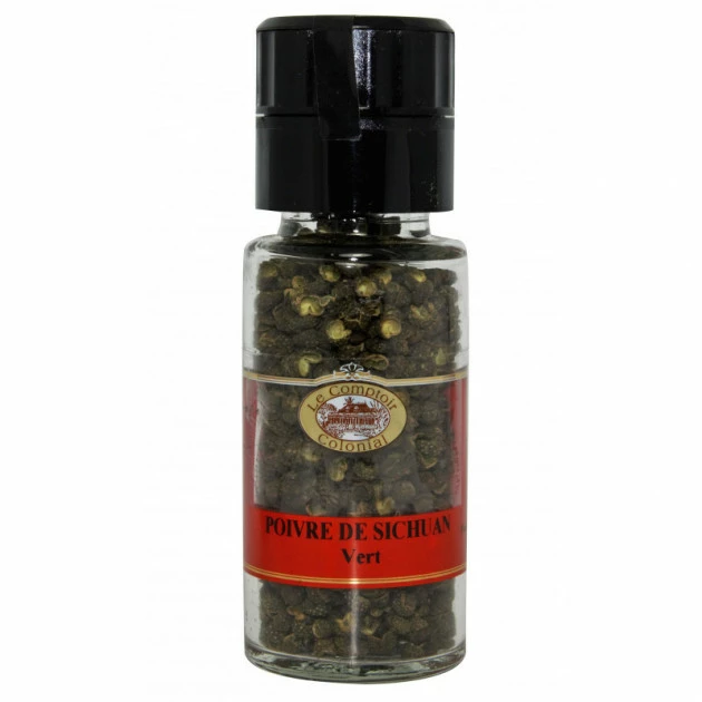 Poivre Vert du Sichuan 25g Le Comptoir Colonial Grosses soldes ???? Poivre Vert du Sichuan 25g Le Comptoir Colonial ???? -Huilerie Gid Shop poivre vert du sichuan 40 g le comptoir colonial