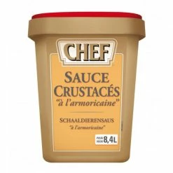 Vente flash 👏 Sauce Crustacés à l'Armoricaine déshydratée 8,4 L 960g ⭐