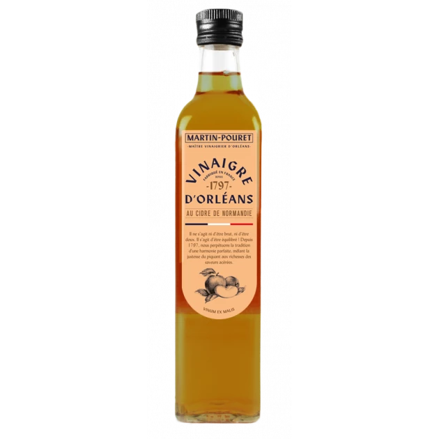 Vinaigre de Cidre Normand 50cl Martin Pouret Budget ???? Vinaigre de Cidre Normand 50cl Martin Pouret ???? -Huilerie Gid Shop vinaigre de cidre normand 50 cl